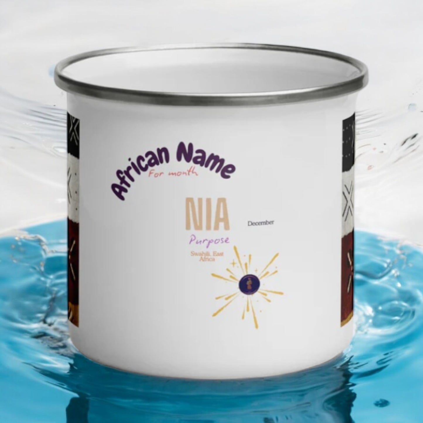 AFRICAN Name "NIA" Mug