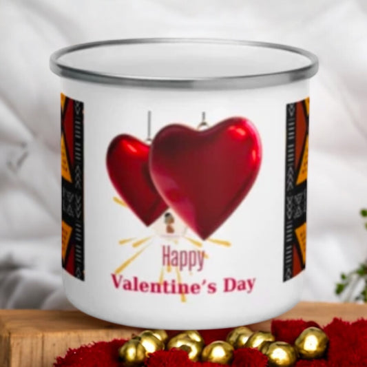 Enamel Love Mug