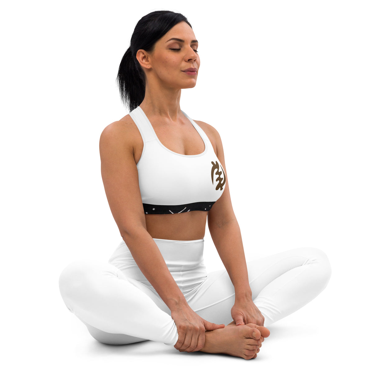 SPORT BRA HERITAGE ADINKRA GOD | Ethneegifts Lifestyles