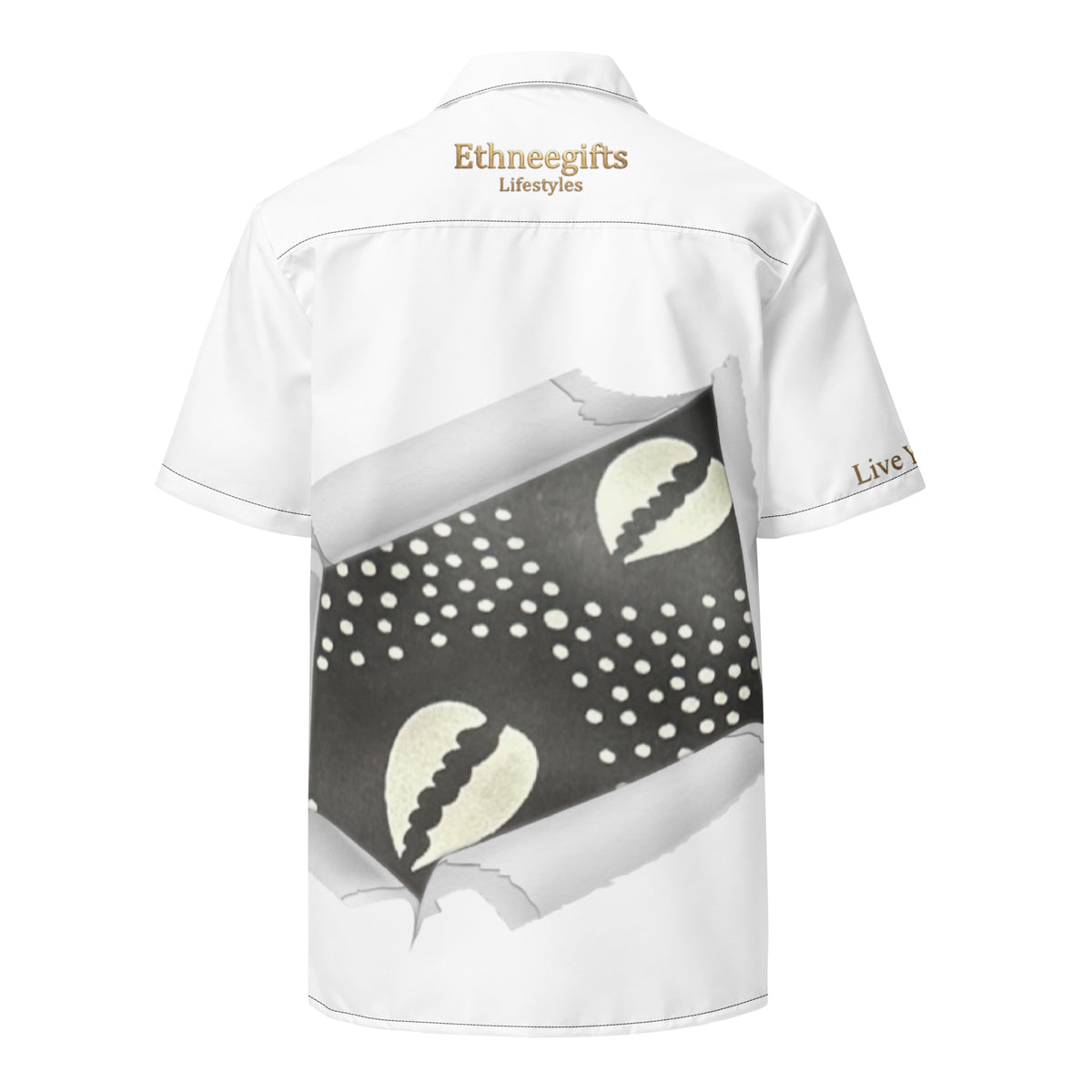 COWRIE HERITAGE SHIRT | Ethneegifts Lifestyles