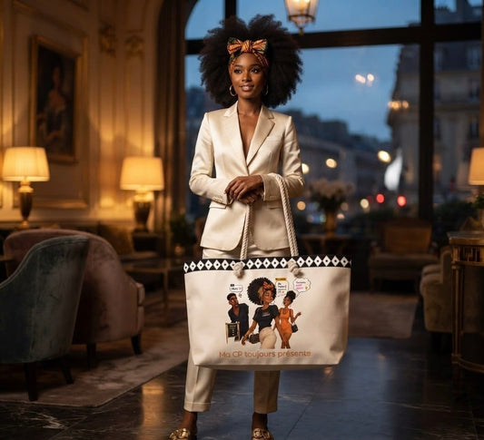 HERITAGE SIGNATURE TOTE BAG BABI MA CP TOUJOURS PRESENTE