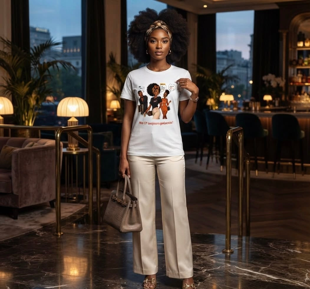 T-SHIRT BABI MA CP TOUJOURS PRESENTE