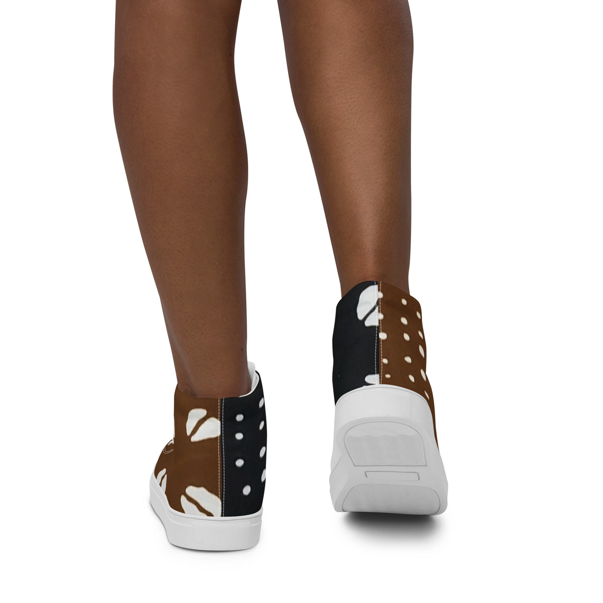 BROWN COWRIE ROOTS HIGH-TOP | Ethneegifts Lifestyles