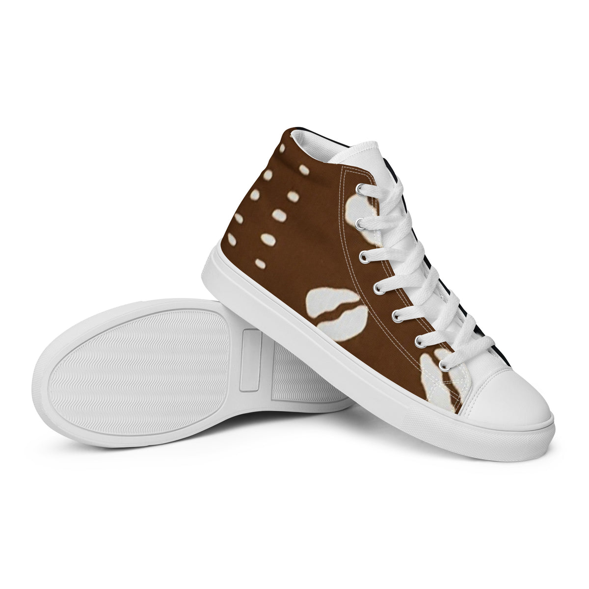 BROWN COWRIE ROOTS HIGH-TOP | Ethneegifts Lifestyles